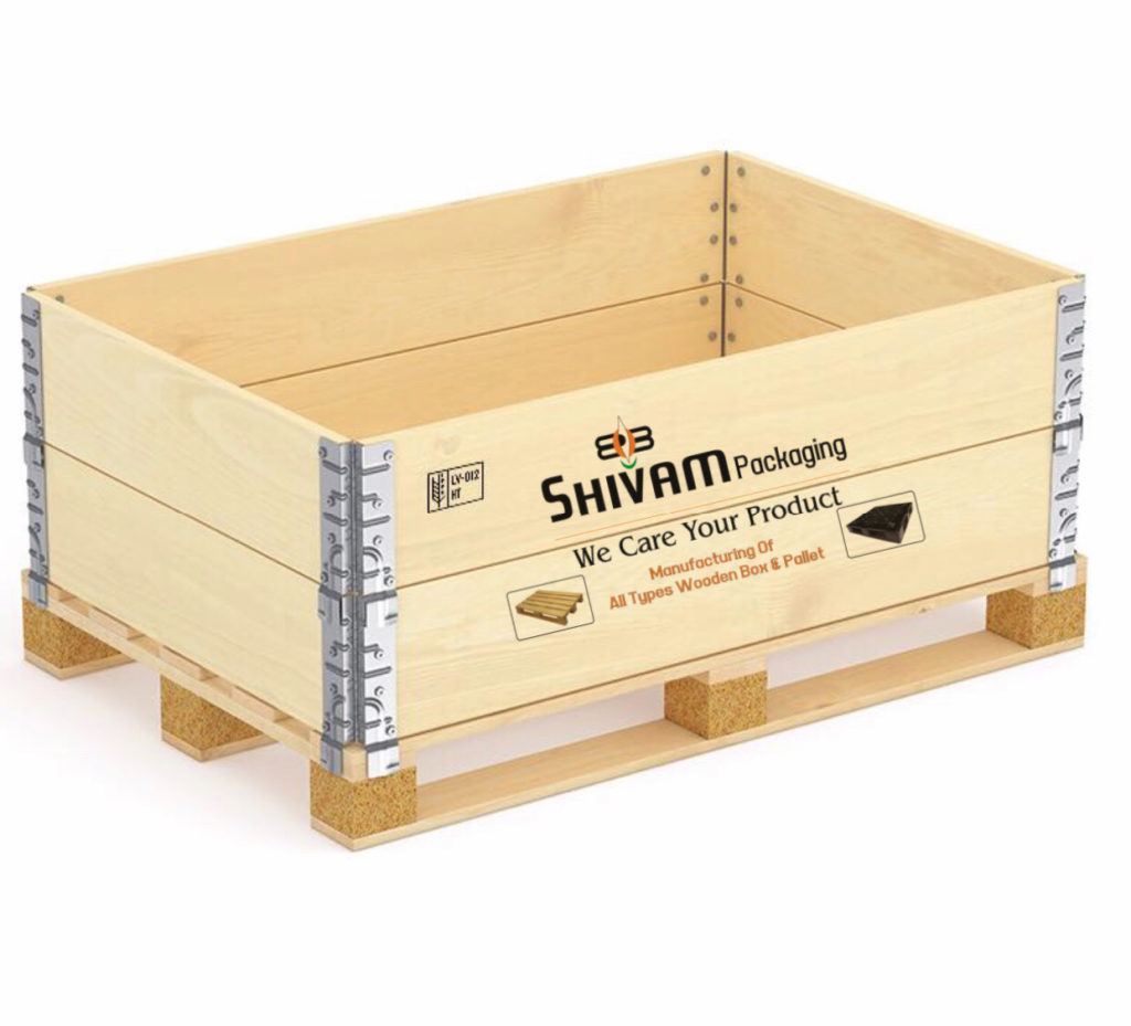 Shivam Packaging » Wooden Collar Pallet